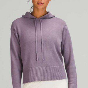 Lululemon Double Knit Sweater Hoodie Sz M/L